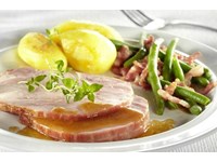 Rôti de porc ardennais à la crème de porto